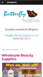 Mobile Screenshot of butterfly-supplies.co.uk